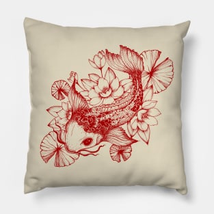 Red Carp Pillow