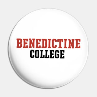 Benedictine College Pin