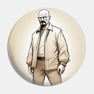 Walter White - I am the one who knocks Pin