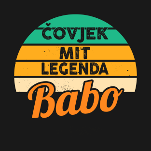 Babo Bosnia Father Bosnian Dad Balkan Bosna T-Shirt