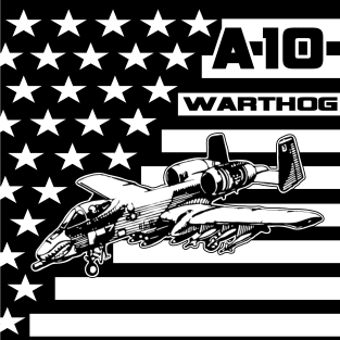 A10 WARTHOG flag Magnet