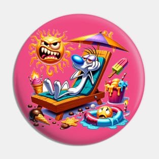 Summer Shenanigans: A Comically Deflated Summer Dream Pin