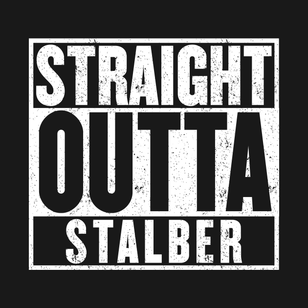 Straight Outta Stalber T-Shirt by mangobanana