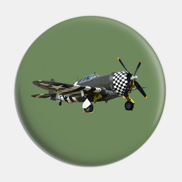 P-47 Thunderbolt (front print) Pin by Doc Dakota's Trading Post