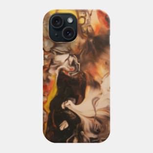 Smoke Pollution Acrylic Abstract Art Phone Case