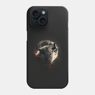 Wolf Wolves Howling at the Moon Calling to the Wild Phone Case