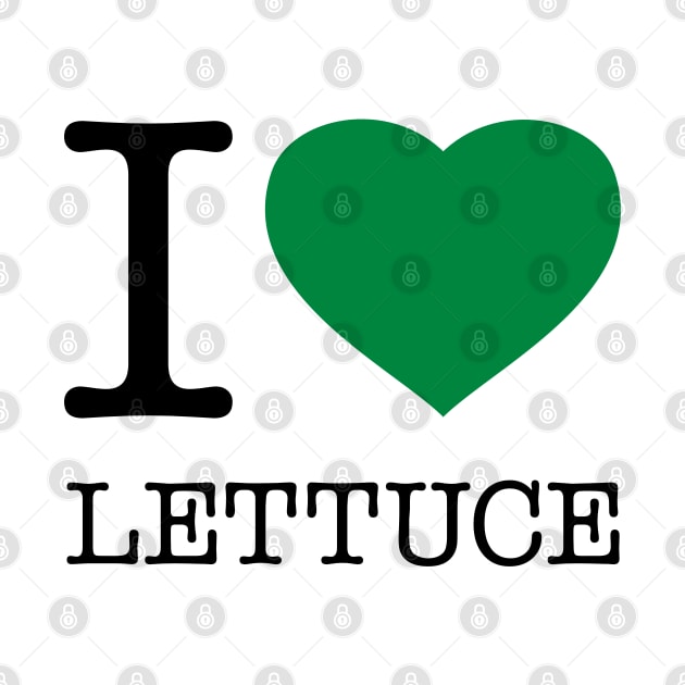 I LOVE LETTUCE by eyesblau