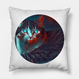 Fun mycat, revolution for cats Pillow