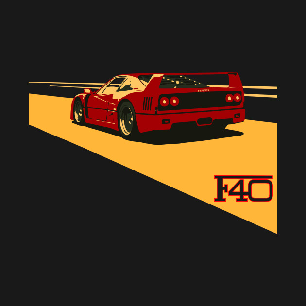 Discover f40 - Ferrari - T-Shirt