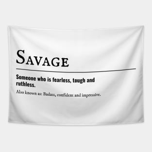 I'm A Savage Tapestry