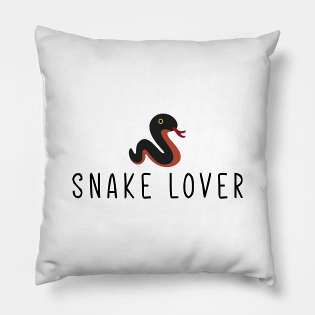 snake lover 2 Pillow by monoblocpotato