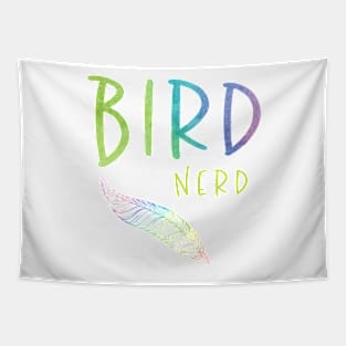 Bird Nerd Feather Gifts Tapestry