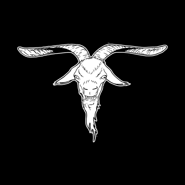 Goat Head by MorelandPrint