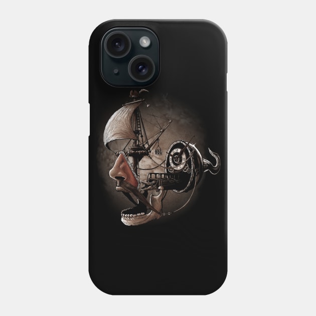 Destructured Pirate #2 Phone Case by Vinsse