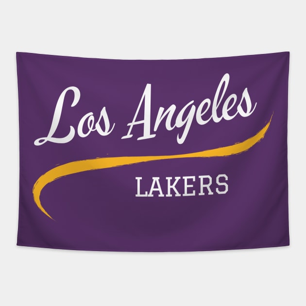 Lakers LA Tapestry by CityTeeDesigns