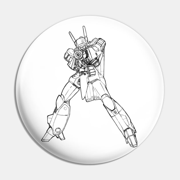 Desingbot Pin by Robotech/Macross and Anime design's