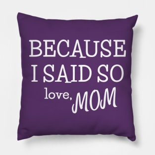 MOM BOSS Pillow