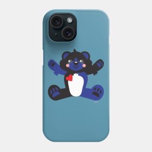 Leather Pride Teddy Bear Phone Case