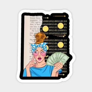 Crypto Queen Magnet