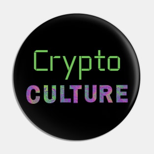 Cryptocurrency Culture Pin