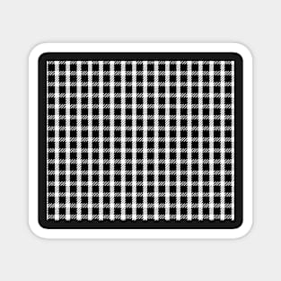 Decorative Black and White Pattern Magnet