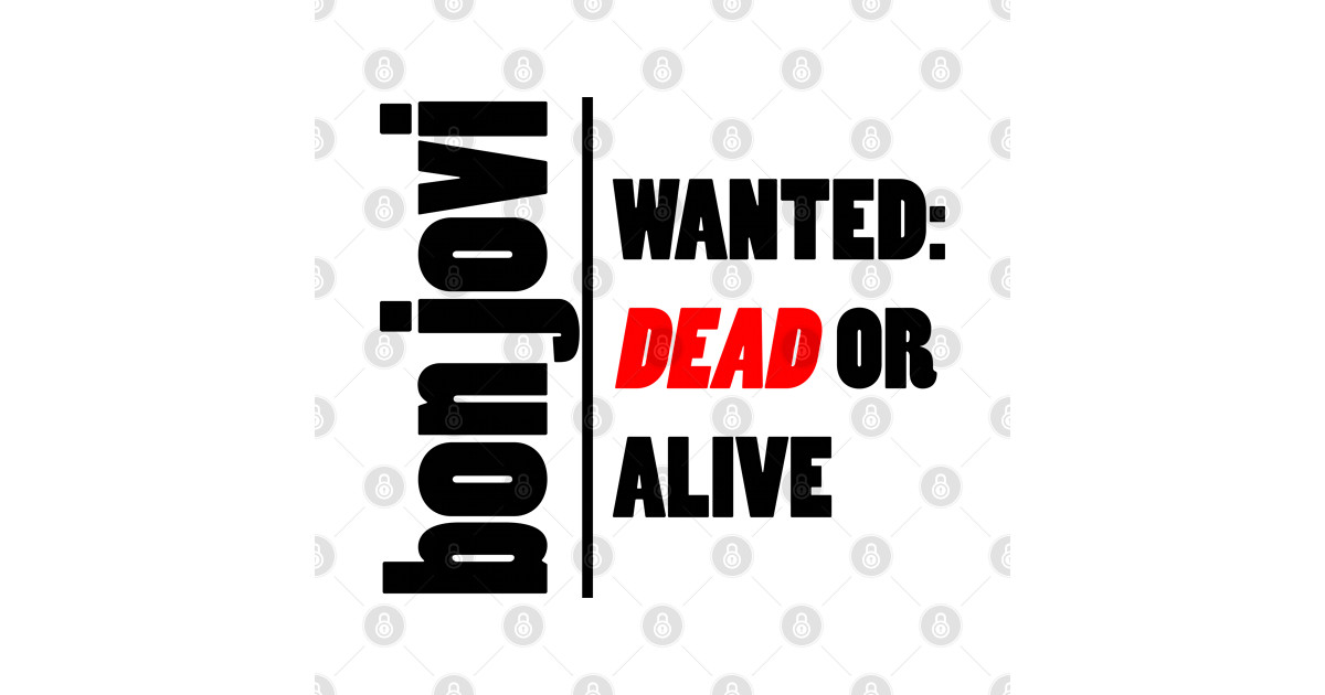bon jovi wanted dead or alive lyrics