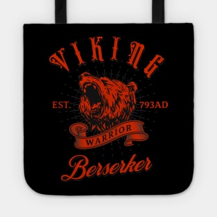 Viking Berserker Norse Warrior Tote