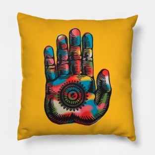 Hand of Buddha Pillow