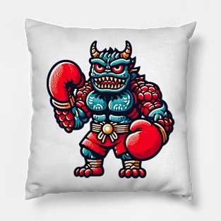 Kickboxing monster Pillow