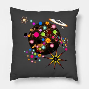 Amazing universe art design. Pillow