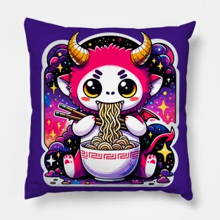 Space Demon Ramen Pillow