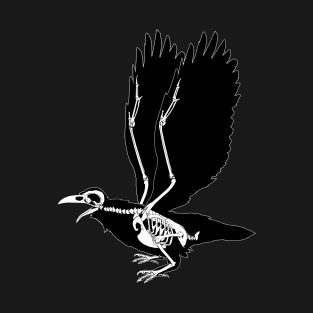 Skeleton Raven T-Shirt