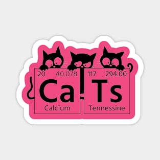 The Cat Lover's Periodic Table Magnet