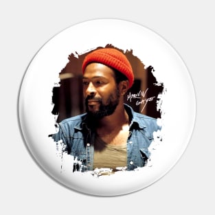 MARVIN GAYE Pin