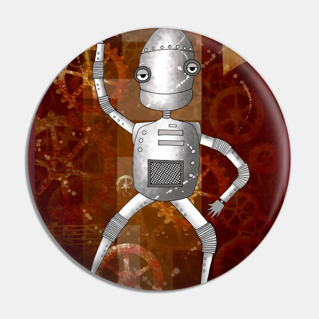 Dancing Robot Pin by Scratch