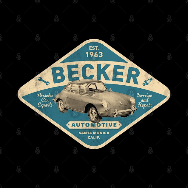 Becker Porsche by Buck Tee by Buck Tee