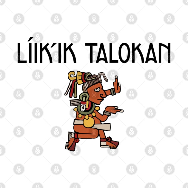 Líik'ik Talokan - Woman drawing - Dark version by AO01