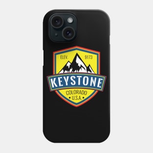 Skiing Keystone Colorado Phone Case