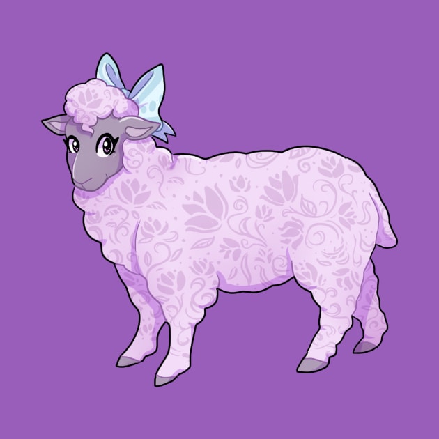 Flower lamb by EsmaelJ