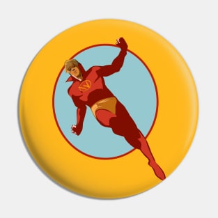 Golden Age Wonder Man Pin