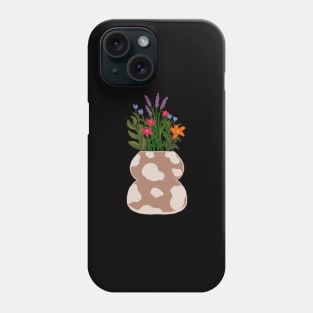 Cow vase Phone Case