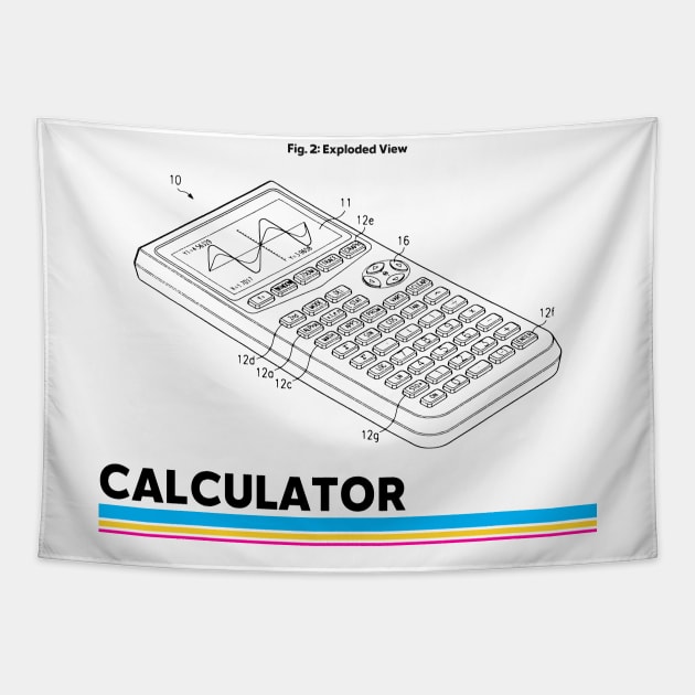 Design of Calculator Tapestry by ForEngineer