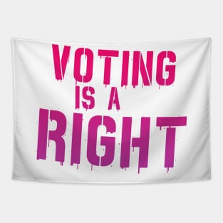 Voting is Not a Freaking Honor--IT IS A RIGHT Tapestry