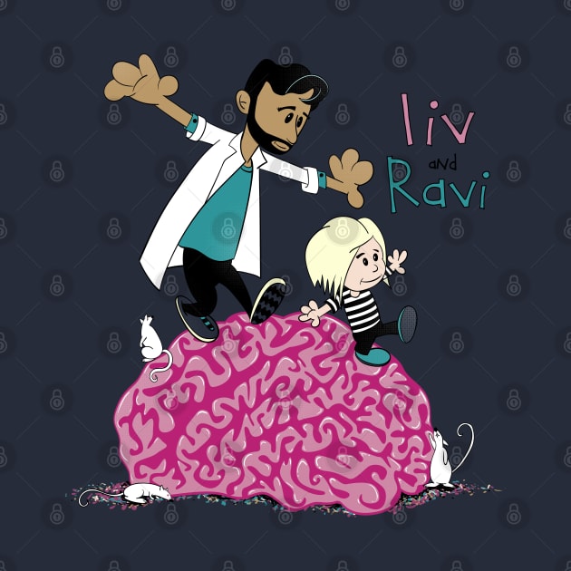 Liv and Ravi by DoodleHeadDee