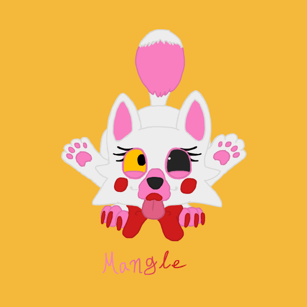 Lil' Mangle (FNAF) by NoelaniEternal