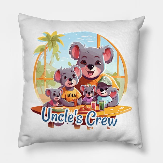 Uncle's Crew Pillow by JessCrafts