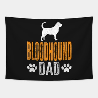 Bloodhound Dad Gift Dog Daddy Bloodhound Father Day Tapestry