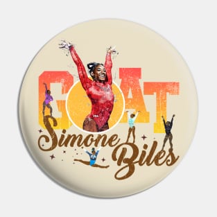 Goat Simone Biles Pin