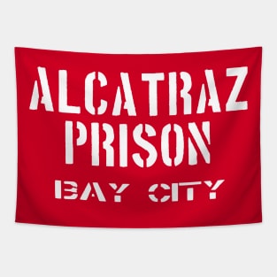 Alcatraz Prison Tapestry