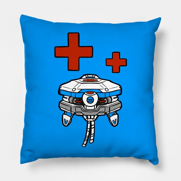 D.O.C. Heal Drone Pillow by illu